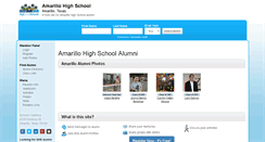 Desktop Screenshot of amarillohighschool.net