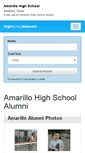 Mobile Screenshot of amarillohighschool.net