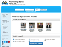 Tablet Screenshot of amarillohighschool.net